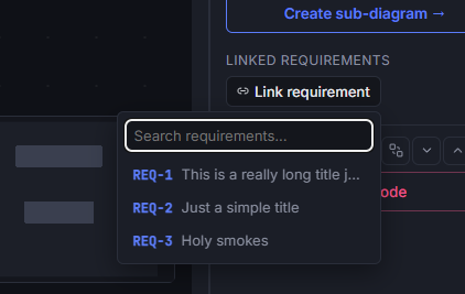link requirement